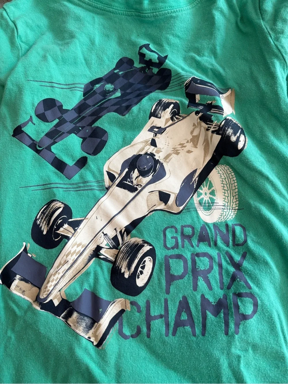 Carter's Teal Grand Prix Champ Long Sleeve Tee